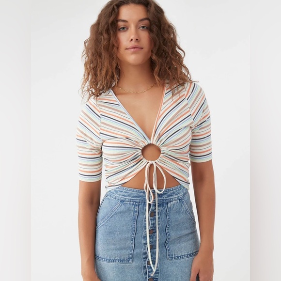 NWT - O'NEILL Kitsy Multi-Way Women's Top - Size S - Picture 4 of 5